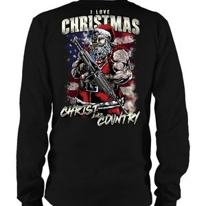 Patriotic Christmas Longsleeve